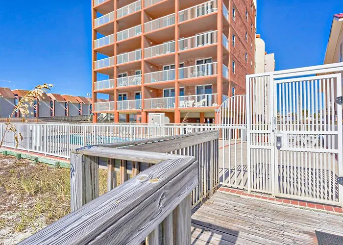 Holiday home Roomy Is Located On The Second Floor Of Buena Vista An Oceanfront With A Balcony Pool Gated Access To The And Washer Dryer Gulf Shores